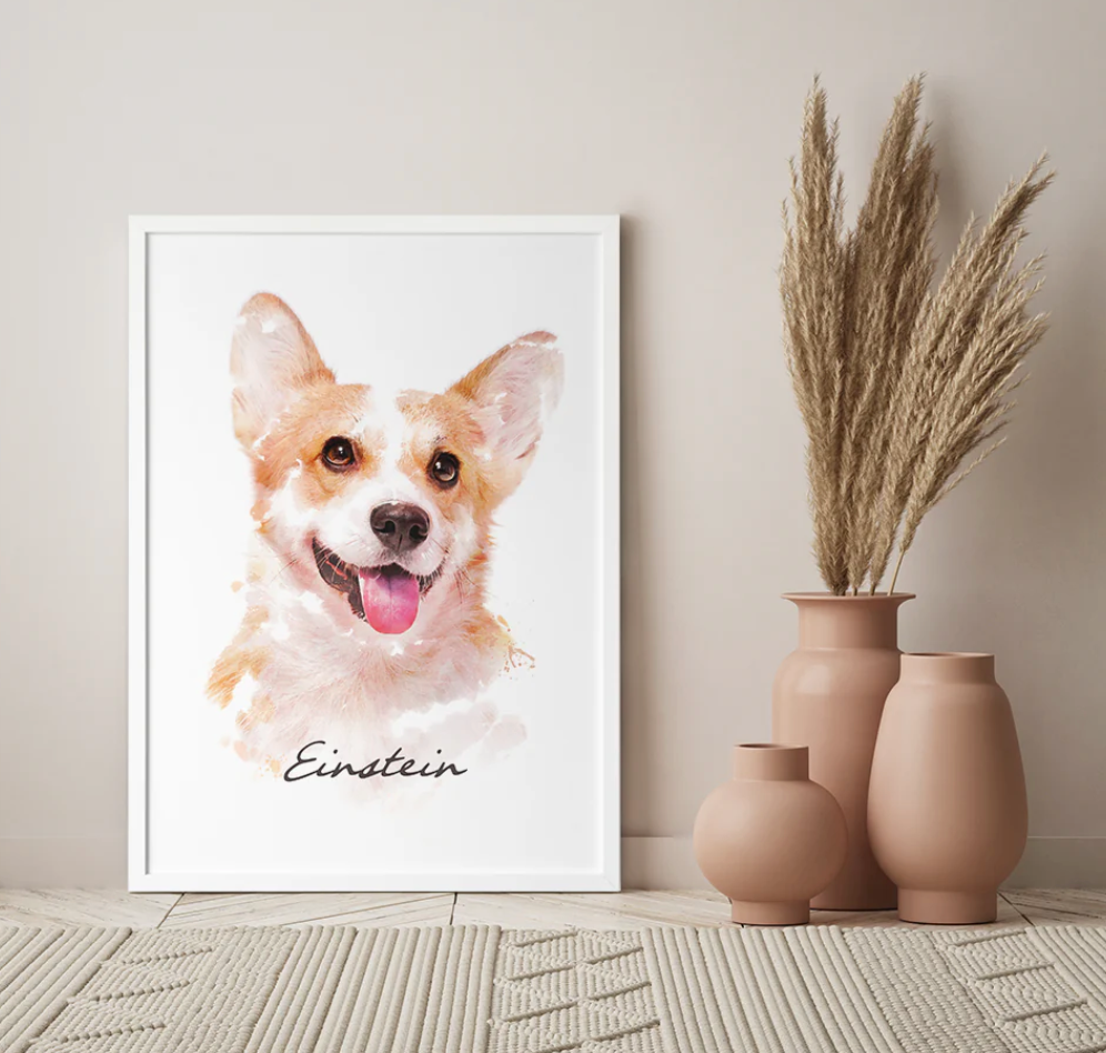 Pet Portraits: Watercolor Wonders