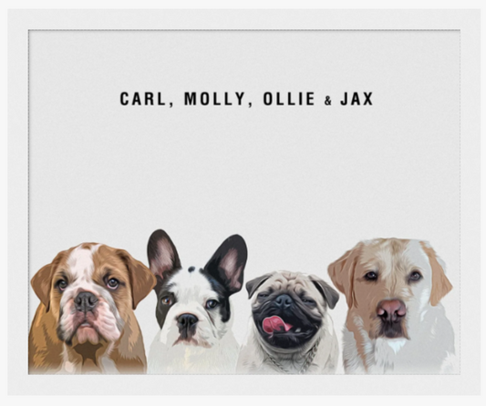 Furry Family Portrait Masterpiece